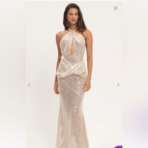Elegant Sequin Gown